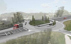 Lançado concurso para desnivelamento na rotunda de Silvares