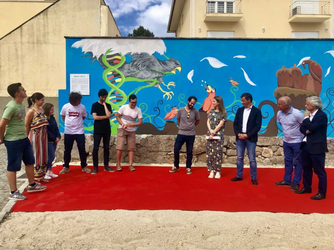 Urban Youth já ilustrou história de 10 freguesias de Famalicão