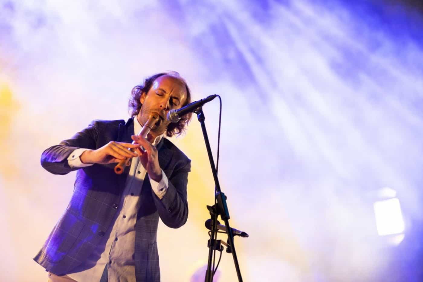 Óscar Ibañez actua no festival Sons da Celtibéria