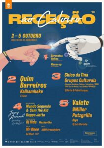 Mundo Segundo e Sam the Kid, Valete e Quim Barreiros na Recepção'19