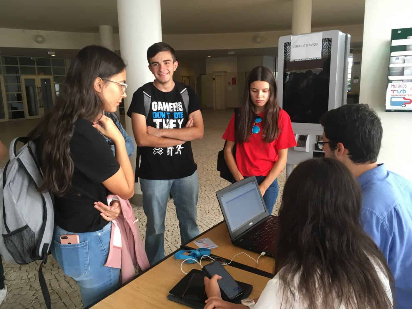 Caloiros descobrem a UMinho através de "GPS"