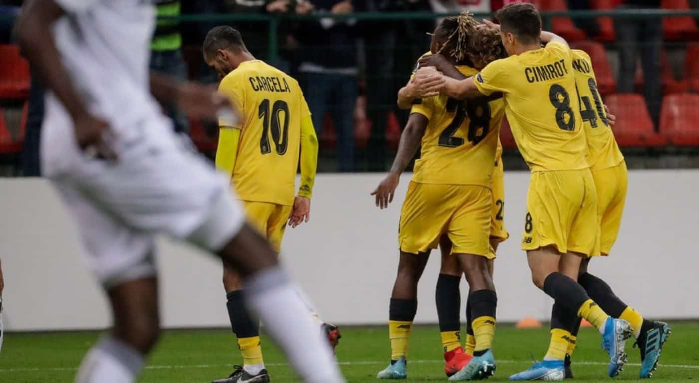 Vitória SC derrotado na Bélgica