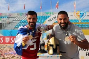 SCB conquista primeira Taça de Portugal em futebol de praia