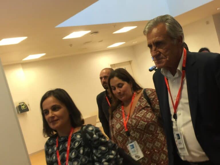 Jerónimo de Sousa no INL. “Foi uma visita diferente das habituais”