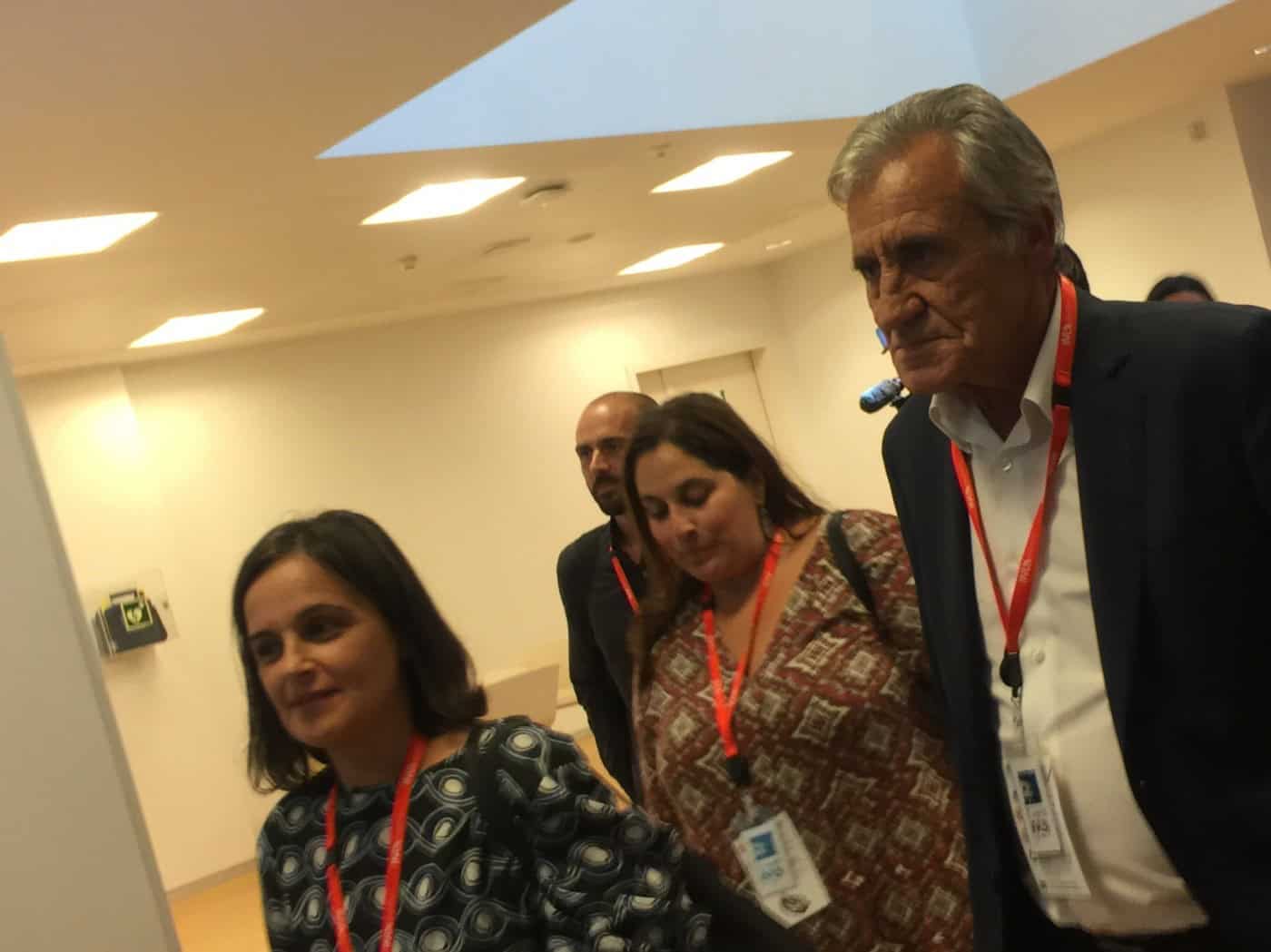 Jerónimo de Sousa no INL. “Foi uma visita diferente das habituais”