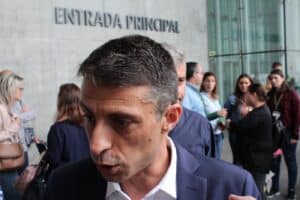 Assistentes do Hospital de Braga em protesto contra o Governo