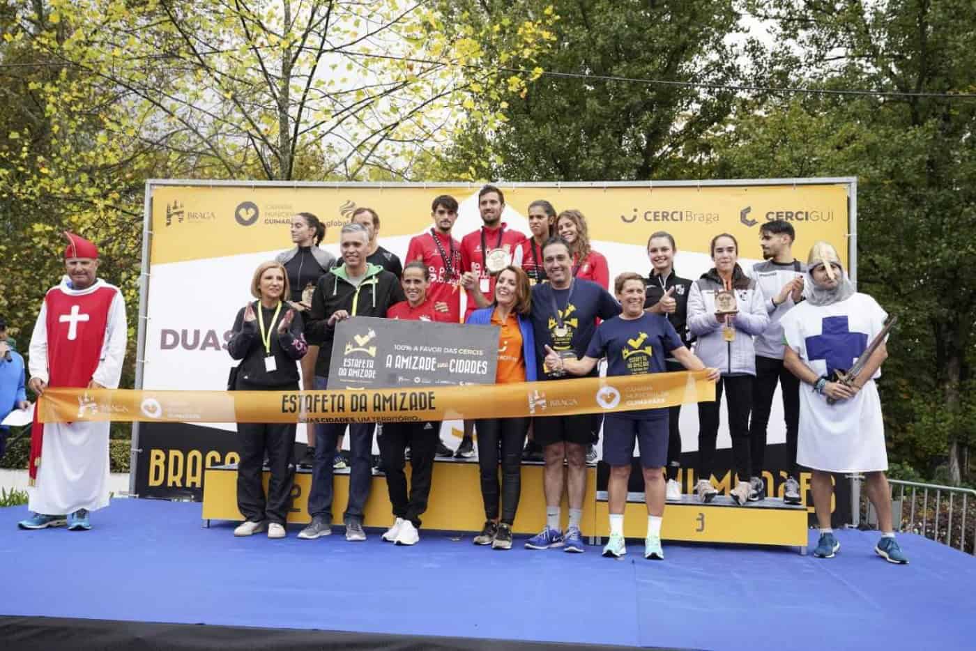 Cerca de 750 participaram na Estafeta da Amizade
