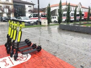 Braga tem novo serviço de trotinetes eléctricas