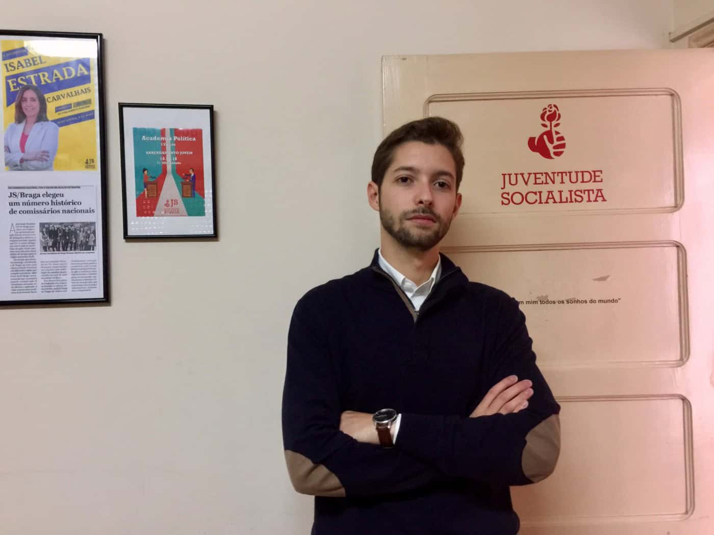 Recandidato à JS Braga quer que "onda vitoriosa" do PS chegue à CMB em 2021