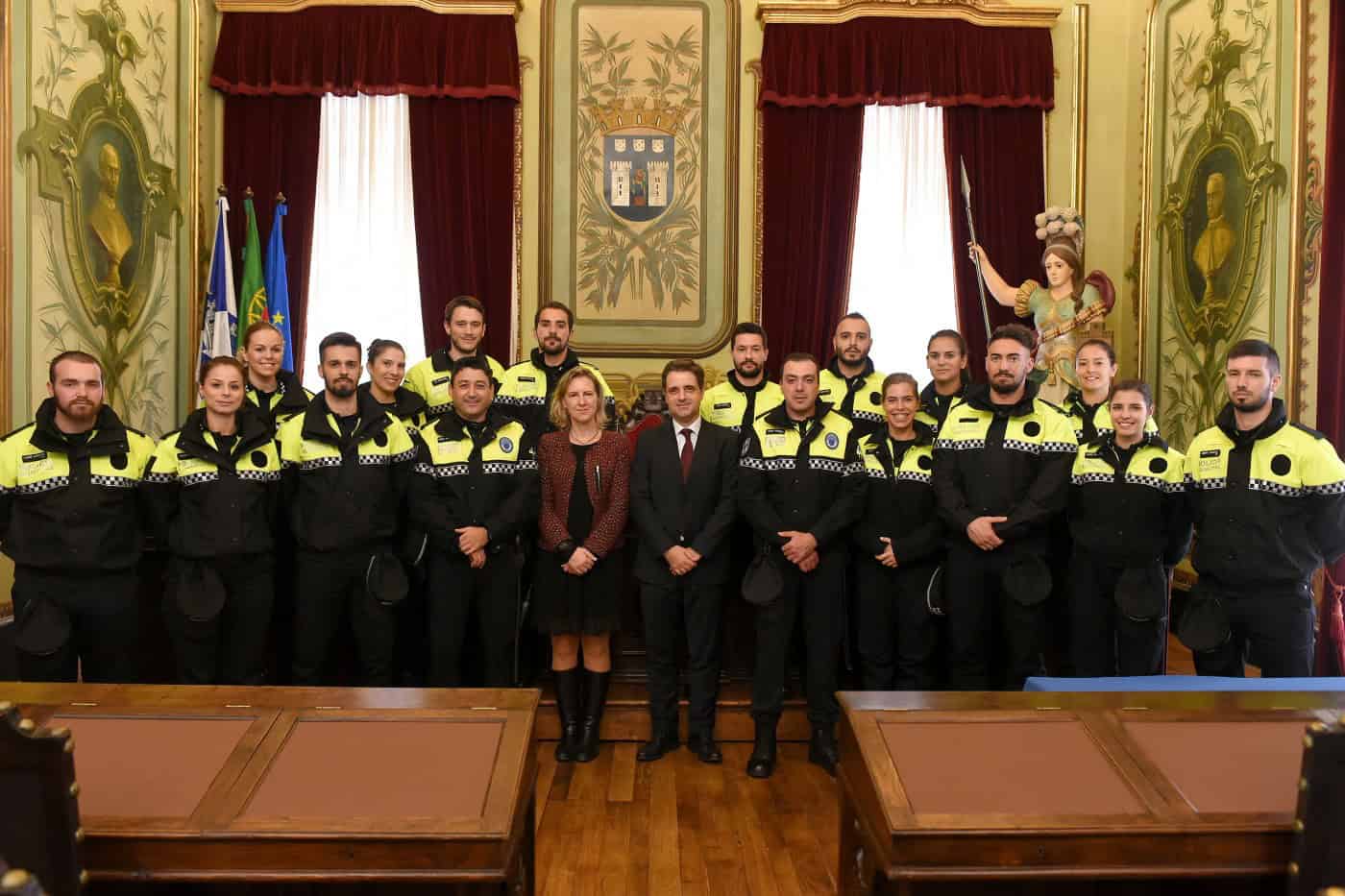 Olga Pereira inicia funções com recepção aos novos polícias municipais