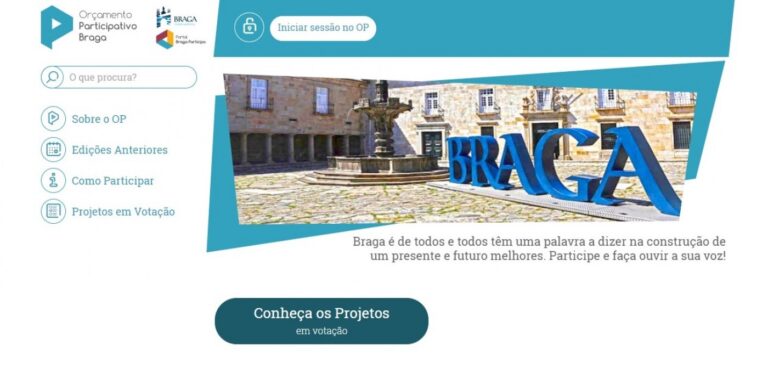 Termina hoje votação para Orçamento Participativo de Braga