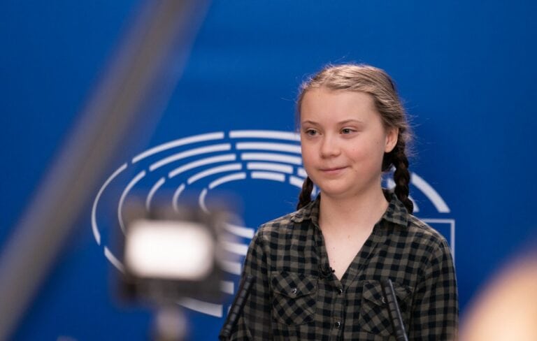 Greta Thunberg vai estar no Parlamento ainda em 2019