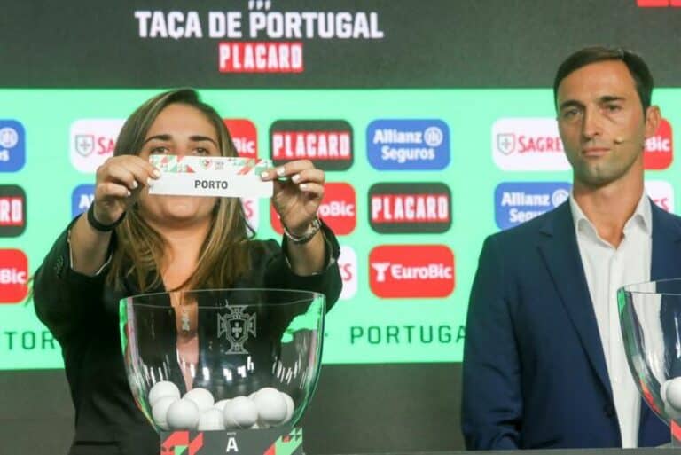 Hoje há sorteio dos quartos-de-final da Taça de Portugal