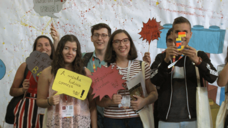 Estudantes animados com primeiro dia na UMinho