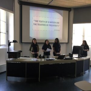 Alunas de Guimarães estiveram no Parlamento Jovem Europeu