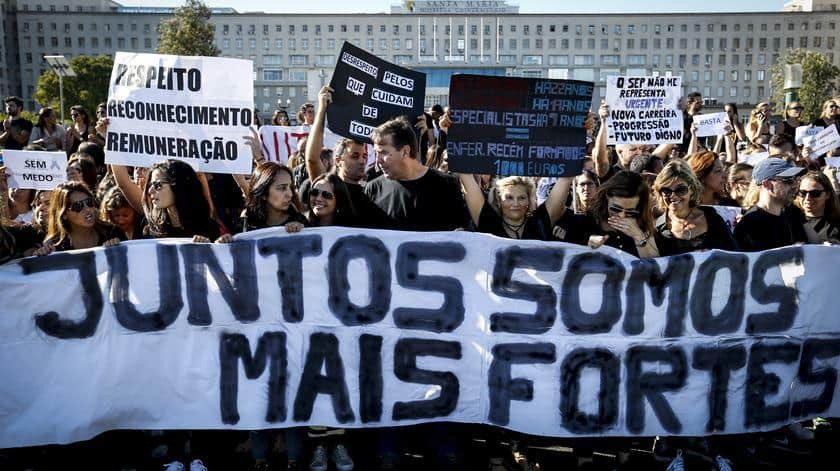 Enfermeiros marcam greve nacional para 20 e 21 de Setembro