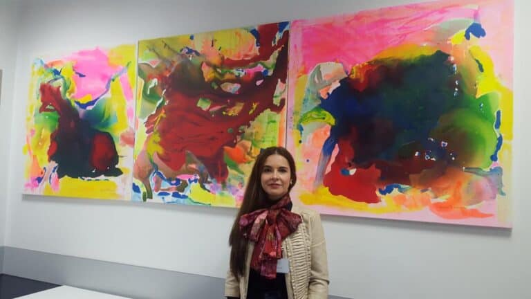 Sala de espera de Cardiologia e Pneumologia com nova cor