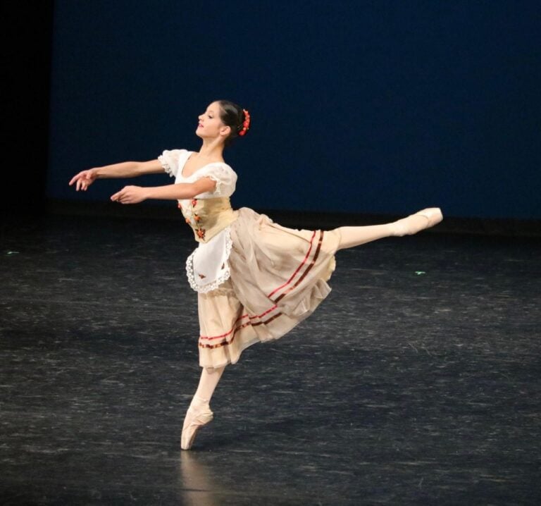 Bailarina bracarense no Grand Prix dos EUA