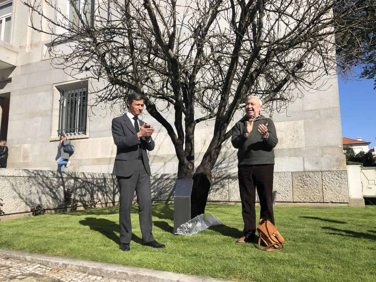 Famalicão baptiza "Árvore do Nobel" plantada por Saramago