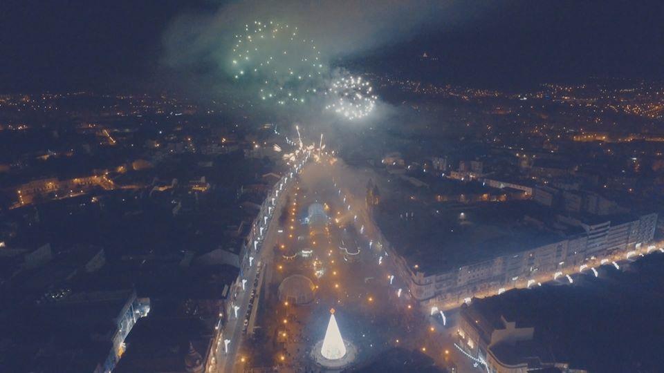 Música anima passagem de ano no centro de Braga