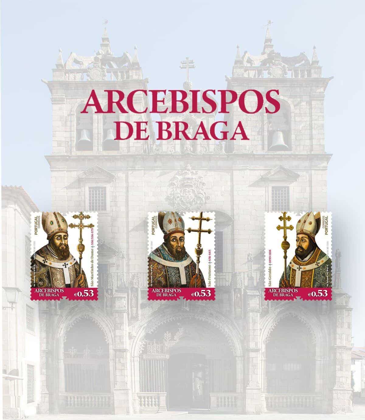 CTT prestam homenagem a Arcebispos de Braga