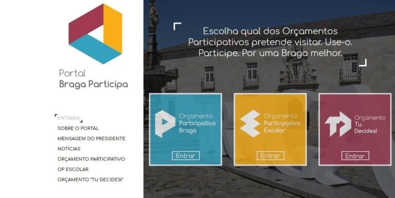 Município lança Portal Braga Participa