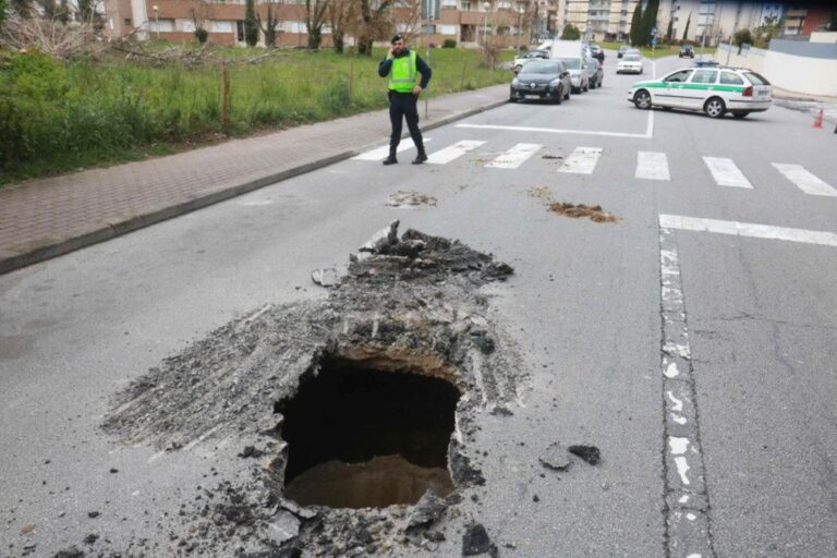 Cratera em Braga."É quase impossível evitar",diz Ricardo Rio