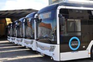 RUM em viagem num autocarro eléctrico