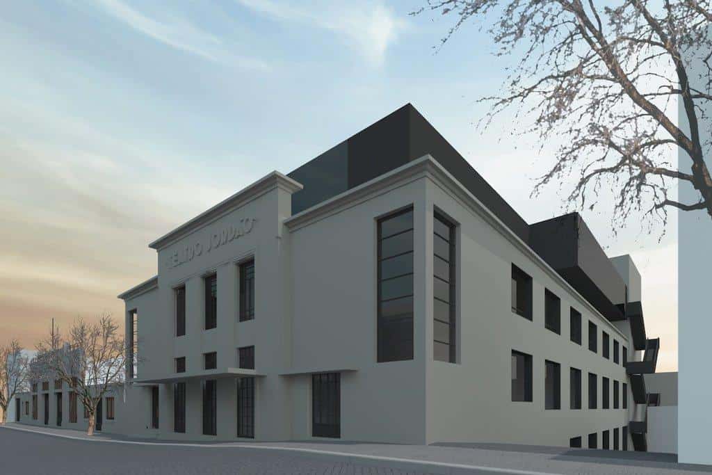 Arrancou a obra do Teatro Jordão e Garagem Avenida