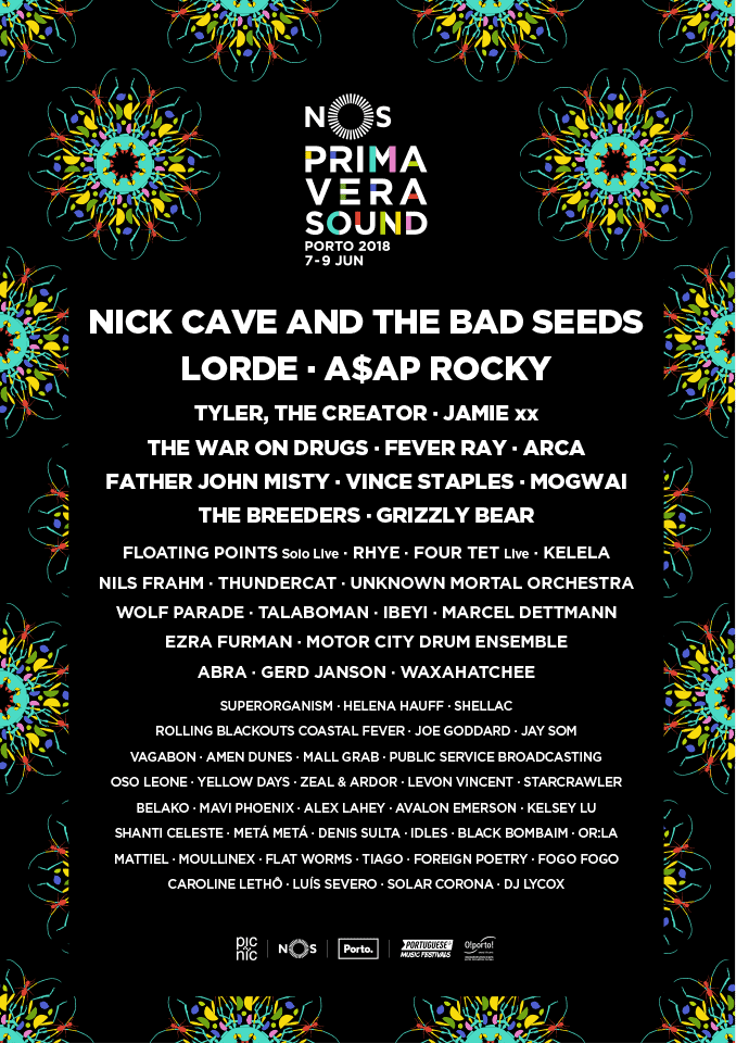 Cartaz do NOS Primavera Sound