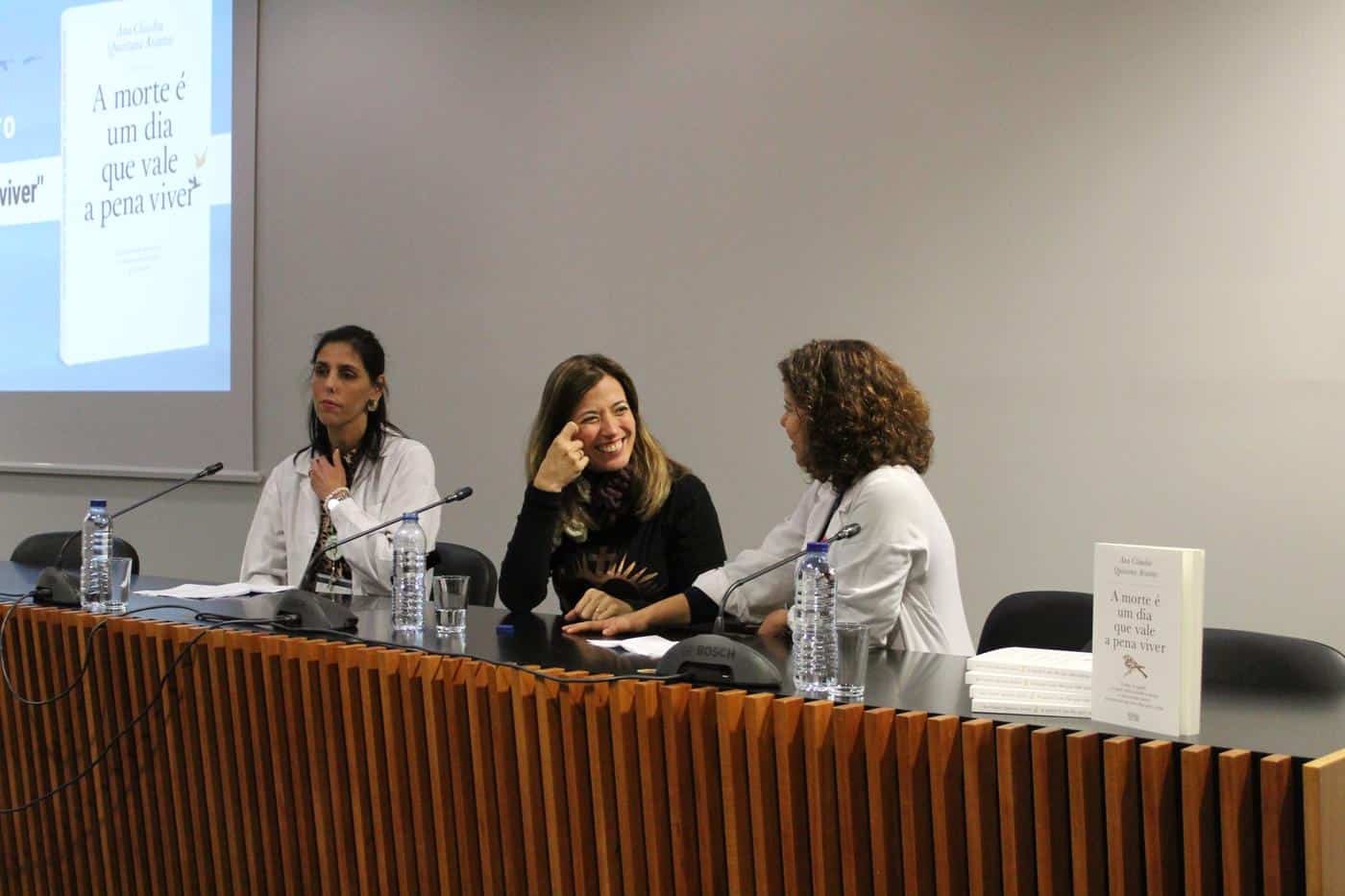 Livro sobre reflexão de vida apresentado no Hosp. de Braga