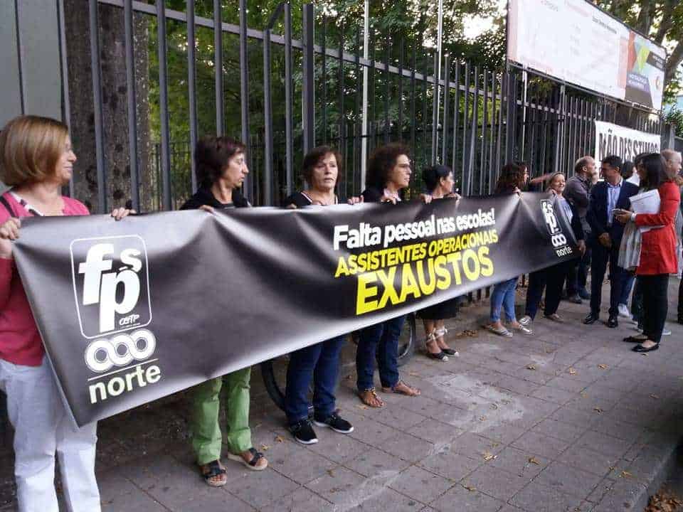 "Exaustos", funcionários fecharam a Alberto Sampaio