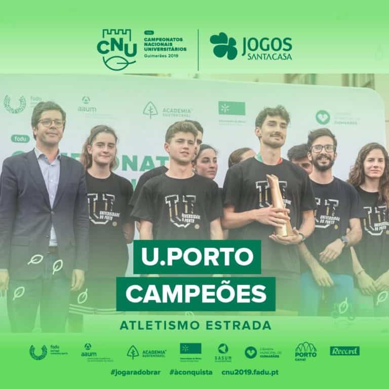 UP é campeã universitária de atletismo de estrada