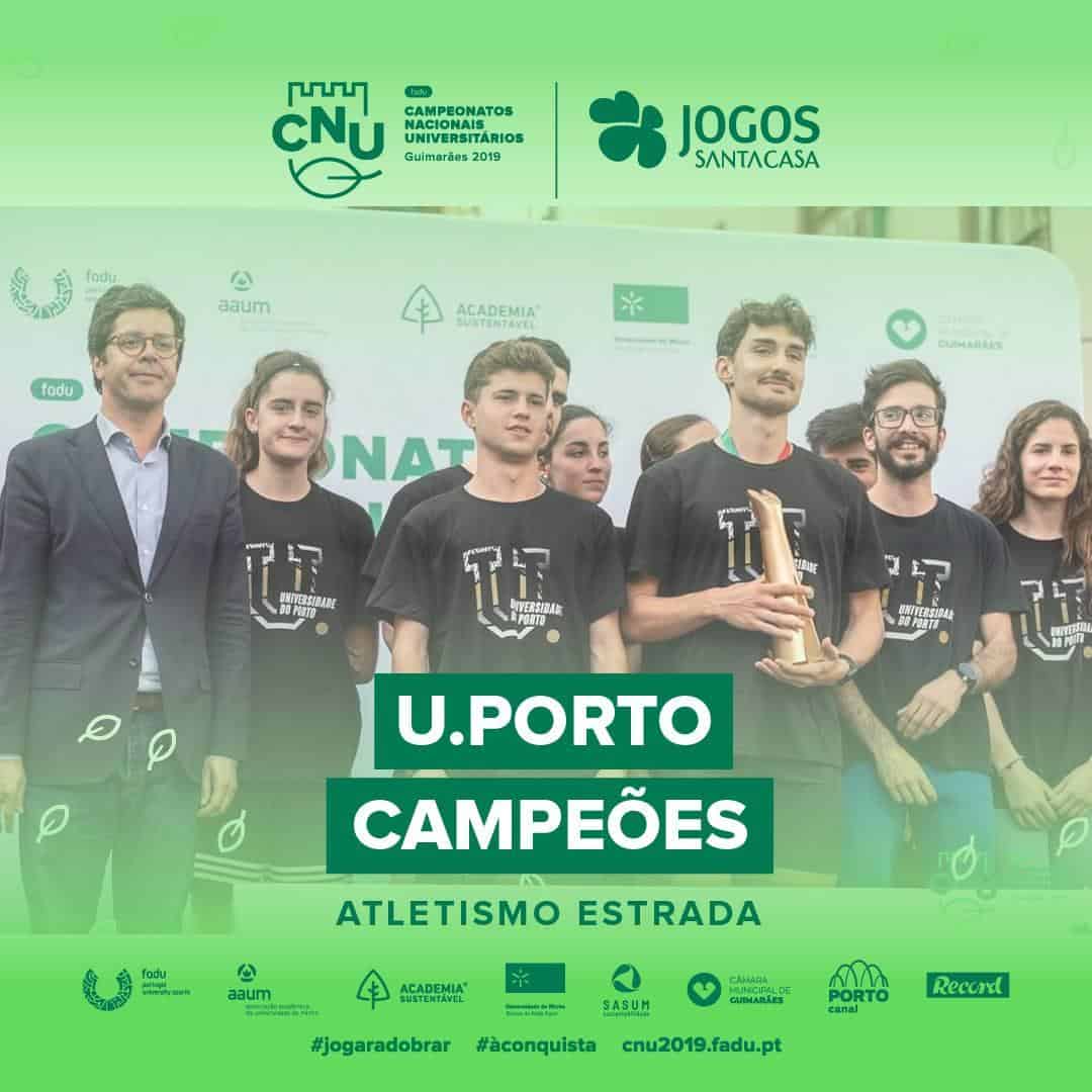 UP é campeã universitária de atletismo de estrada