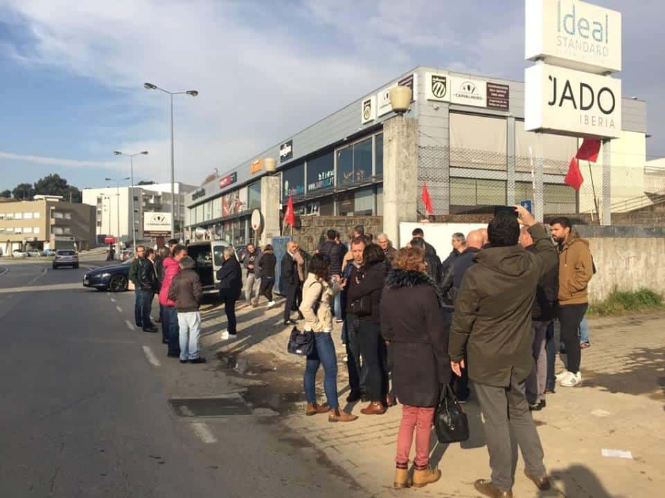 Despedidos da Jado Ibéria voltam a manifestar-se