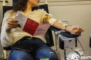 Dia de dádivas de sangue no campus de Gualtar