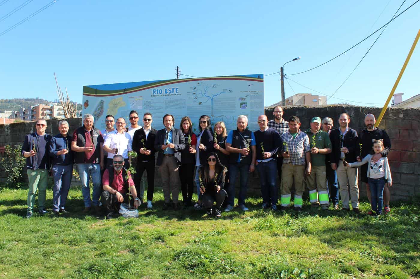 Margem do Rio Este ganha mais vida no Dia Mundial da Árvore